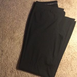 Express Editor Charcoal Grey Trouser Pant